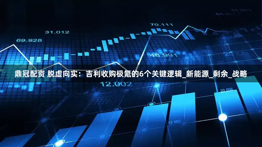 鼎冠配资 脱虚向实：吉利收购极氪的6个关键逻辑_新能源_剩余_战略