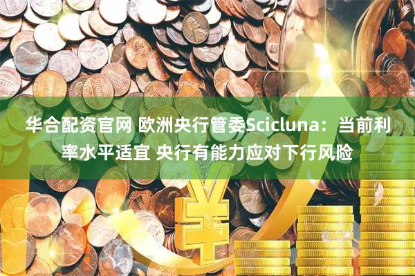 华合配资官网 欧洲央行管委Scicluna：当前利率水平适宜 央行有能力应对下行风险